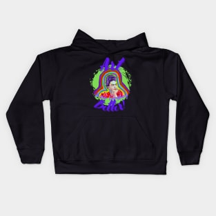 Art Makes Everything Better Kids Hoodie